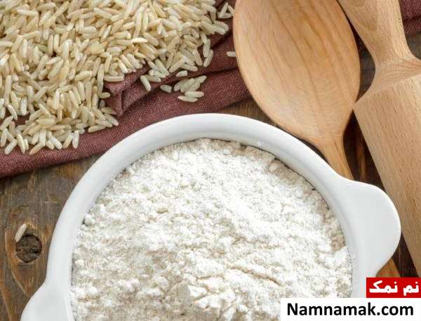 طرز تهیه ماسک برنج برای چروک صورت