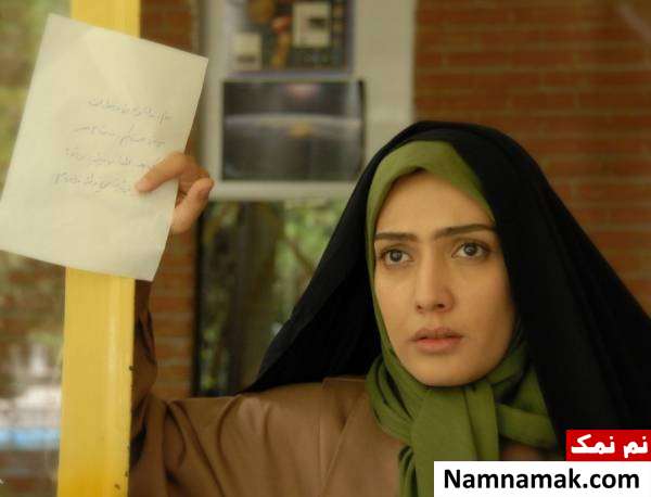 لیلا زارع عکسی از لیلا زارع در سریال ارمغان تاریکی