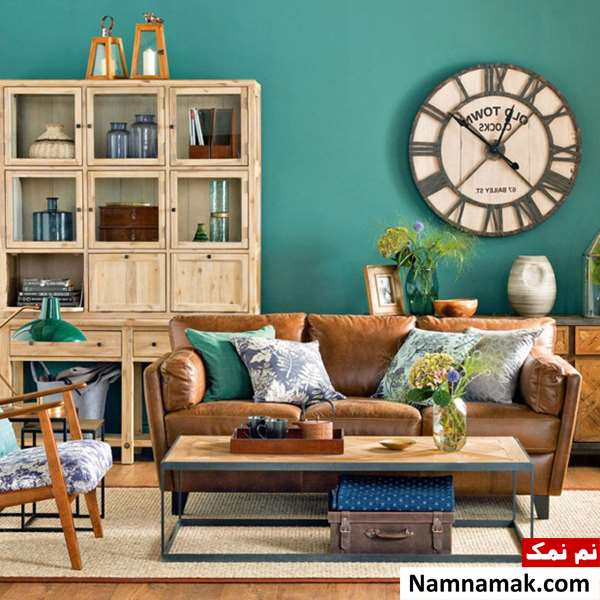 رنگ دیوار پذیرایی