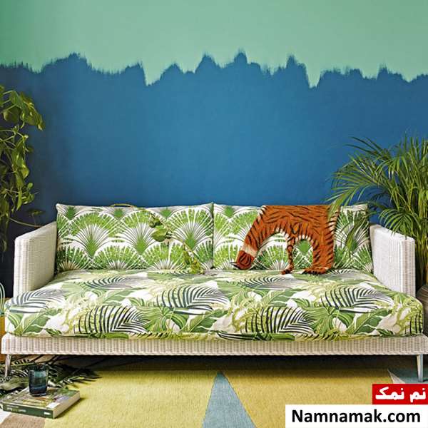 رنگ دیوار پذیرایی