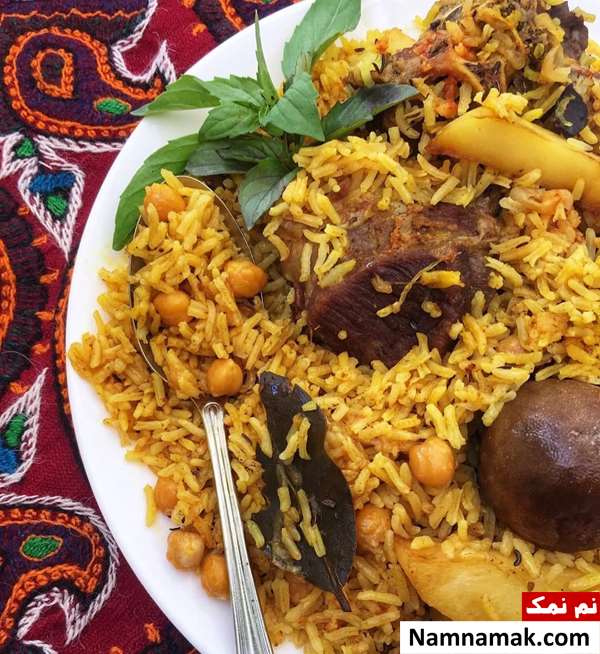 نخودپلو بندری