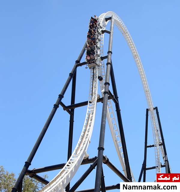 لیست وحشتناک ترین وسایل شهربازی دنیا فول تراتول (Full Throttle) در کالیفرنیا