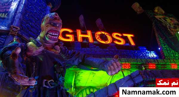 لیست وحشتناک ترین وسایل شهربازی دنیا قطار ارواح خبیثه در باکو (آذربایجان) Baku’s gross ghost train
