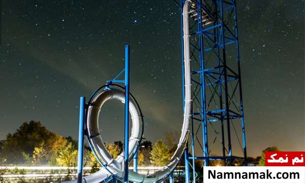 لیست وحشتناک ترین وسایل شهربازی دنیا وسیله پر هیجان (ایالات متحده) The Cannonball Loop