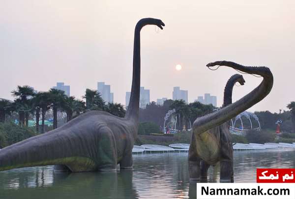 دایناسورها در پارک dinosaur park گوانجو