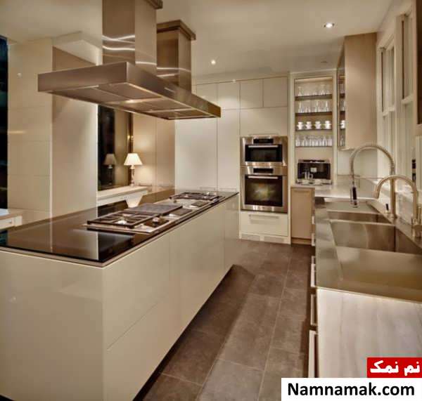 آشپزخانه کوچک آپارتمانی ایزانی