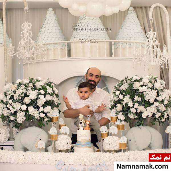 تولد پسر محسن تنابنده تولد یکسالگی پسر محسن تنابنده