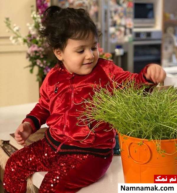 عکس خانوادگی مهران غفوریان با همسر و فرزندانش عکس هانا دختر مهران غفوریان