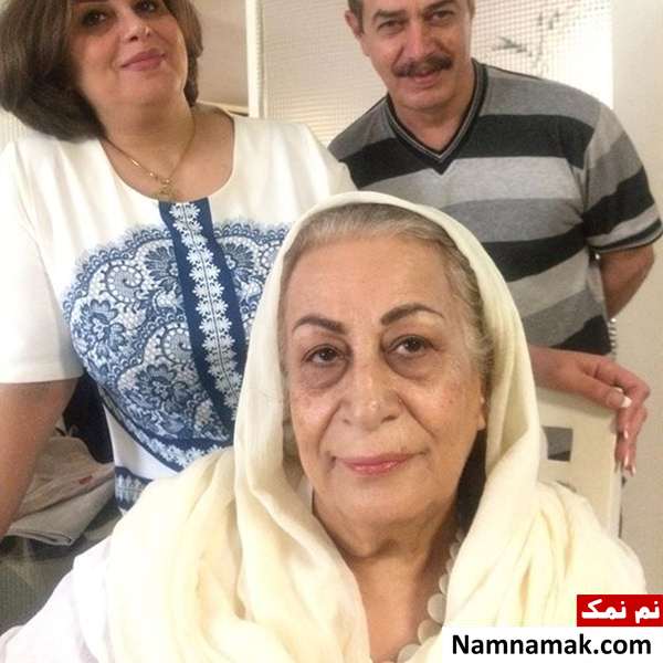 همسر فرید سجادی حسینی و دخترش الهام و دامادش