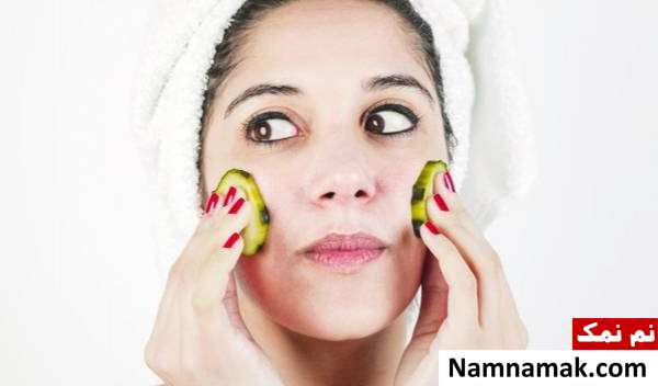ماسک خیار ماسک خیار و گلاب برای پوست
