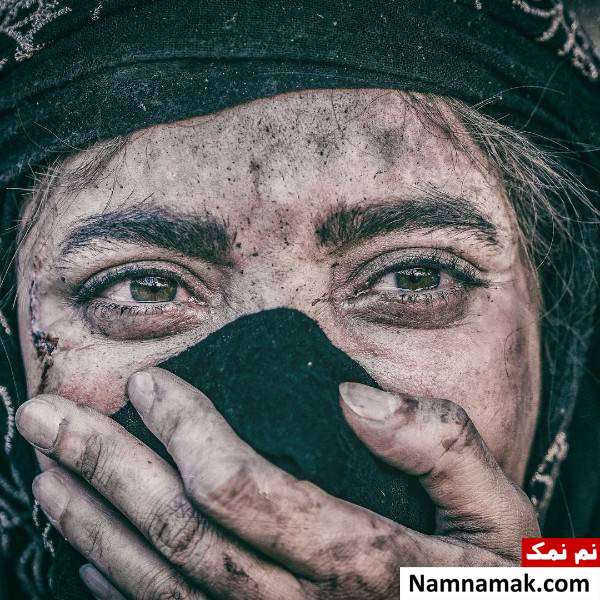 بهنوش طباطبایی نقش سیما در ماجرای نیمروز گریم بهنوش طباطبایی در ماجرای نیمروز 2