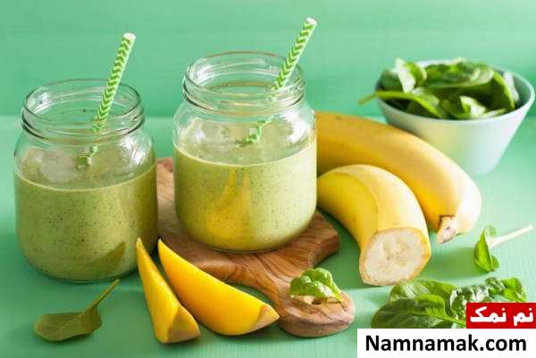 موز و اسفناج کاهش وزن با تغذیه سالم