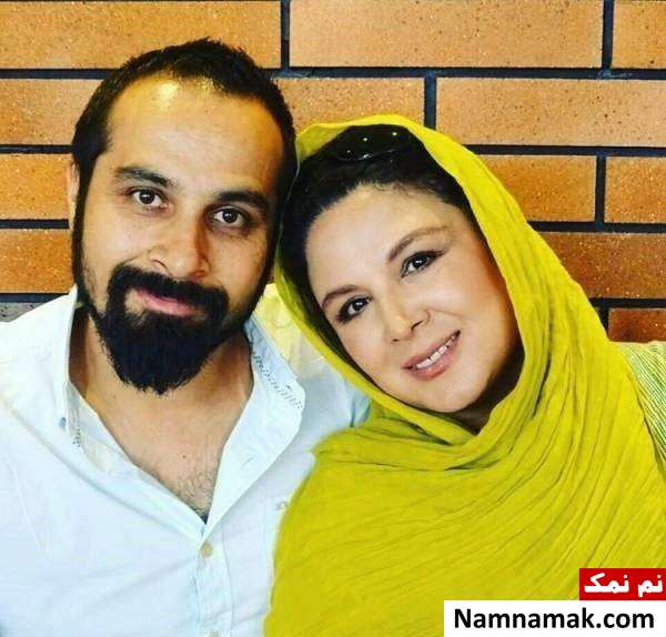 شهره سلطانی و بهروز پناهنده شهره سلطانی در کنار بهروز پناهنده