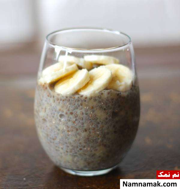 طرز تهیه پودینگ نارگیل با میوه های استوایی