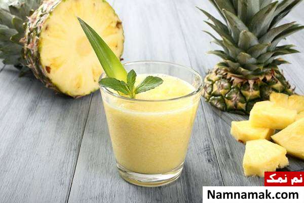 طرز تهیه شربت آناناس و کرفس