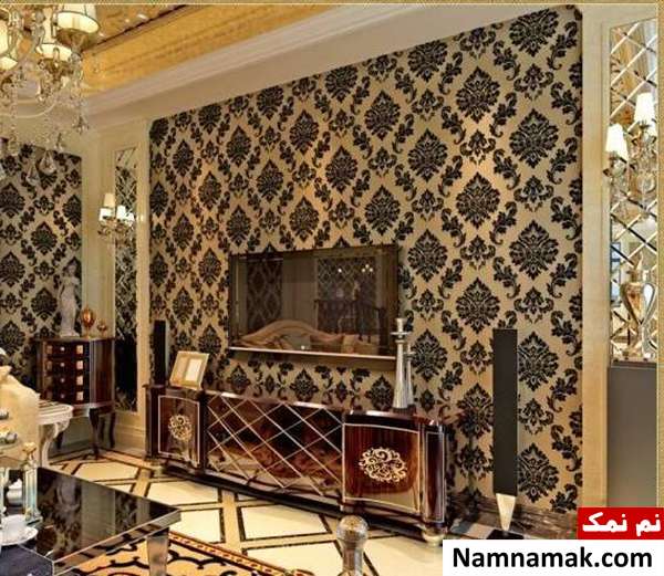 رنگ کاغذ دیواری انتخاب رنگ و طرح کاغذ دیواری