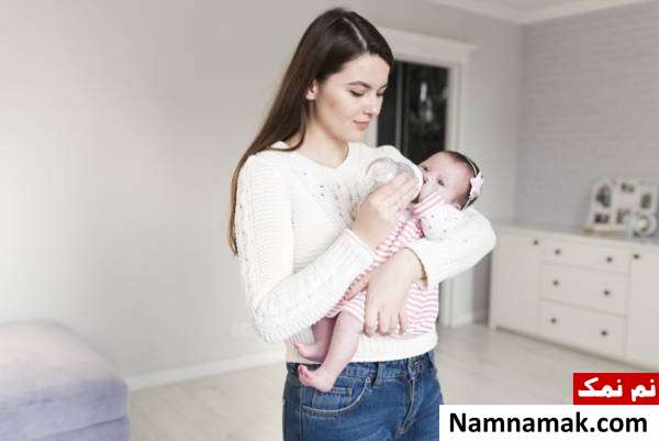 استفاده از شیر فریز شده مادر