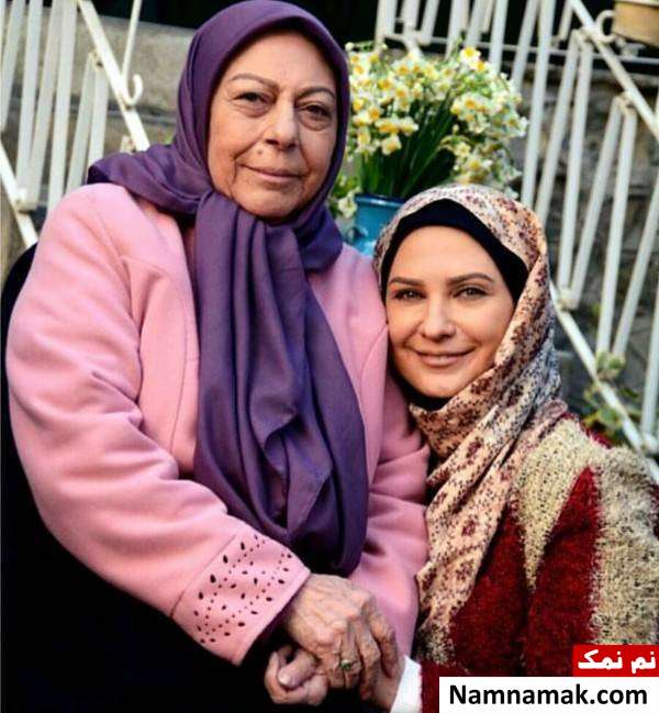 ثریا قاسمی و لعیا زنگنه بازی ثریا قاسمی و لعیا زنگنه در پشت بام تهران