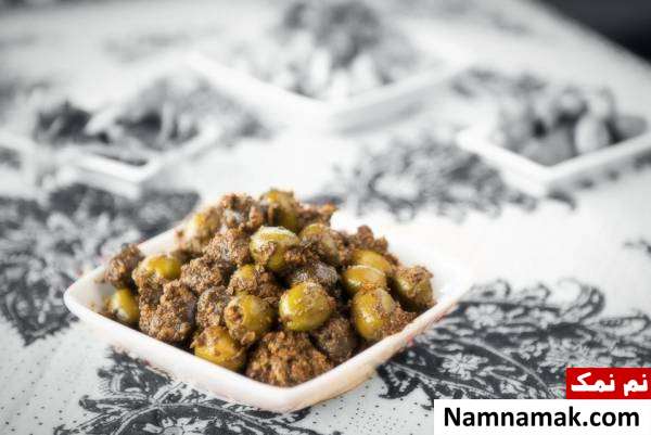 طرز تهیه زیتون پرورده