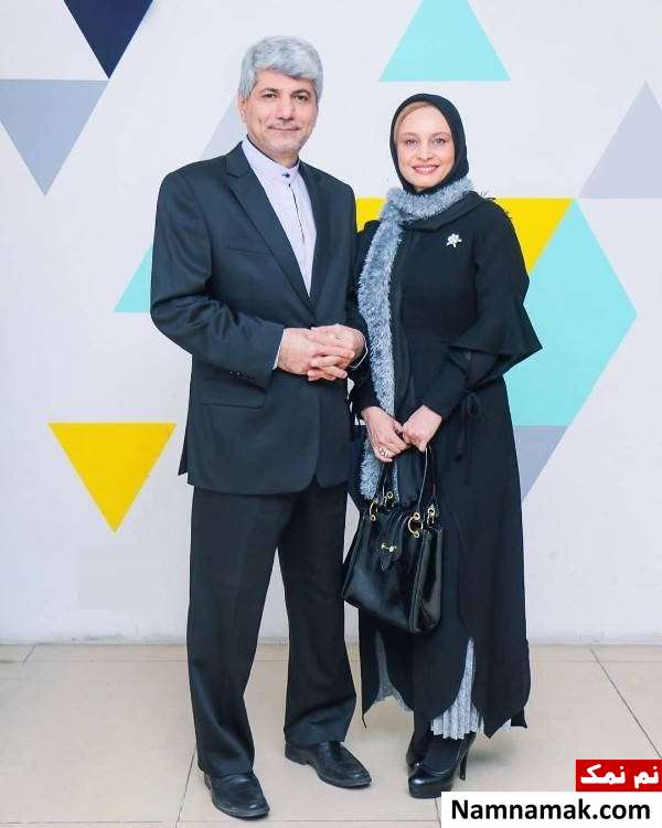 مریم کاویانی و همسرش عکسی از مریم کاویانی و همسرش