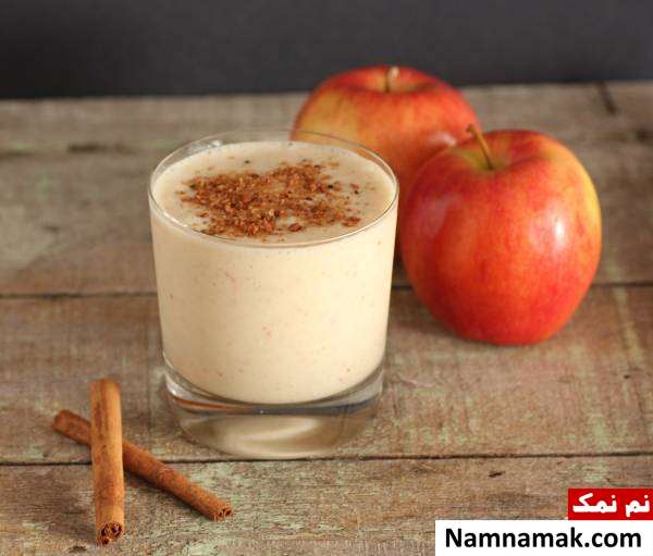 طرز تهیه نوشیدنی پای سیب
