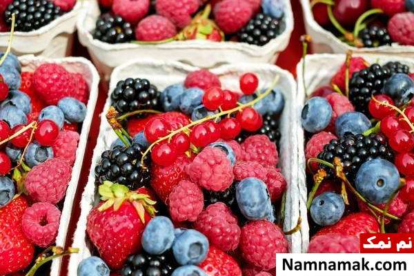 میوه های قرمز تاثیر میوه های قرمز بر زنان یائسه
