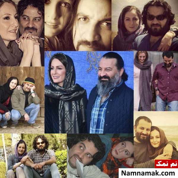 شقایق دهقان و مهراب قاسم خانی شقایق دهقان در کنار مهراب قاسمخانی