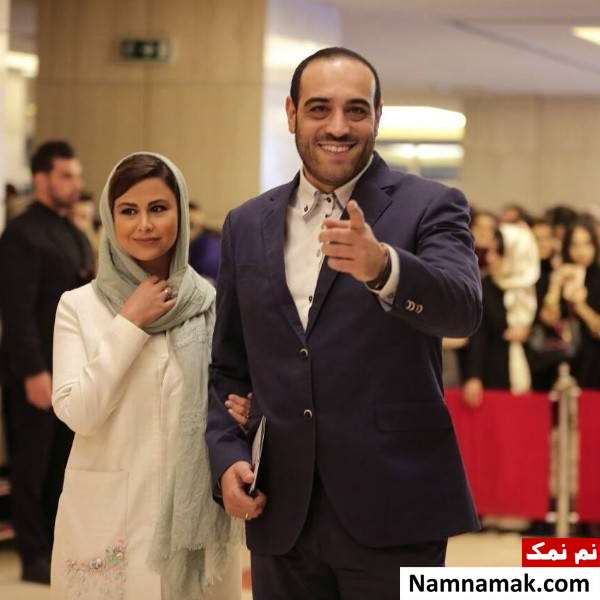 یاسمینا باهر و امیریل ارجمند یاسمینا باهر و همسرش امیریل ارجمند