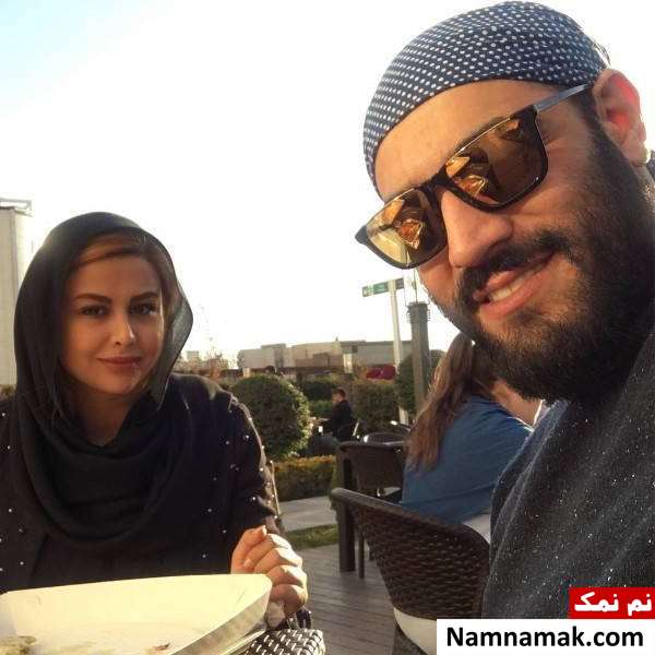 یاسمینا باهر و امیریل ارجمند عکسی از یاسمینا باهر و همسرش امیریل ارجمند