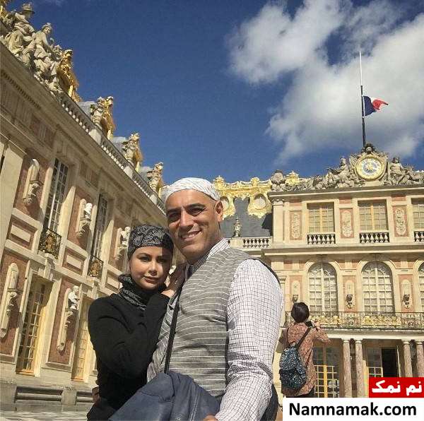 یاسمینا باهر امیریل ارجمند یاسمینا باهر و همسرش امیریل ارجمند