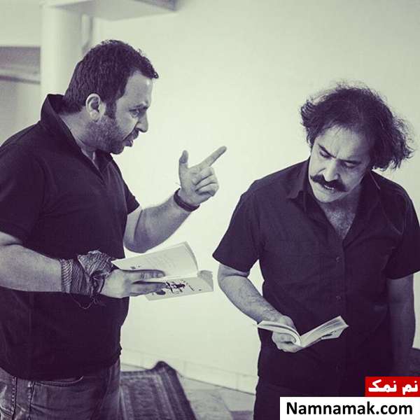 محمدرضا مالکی و افشین هاشمی در یک نمایش