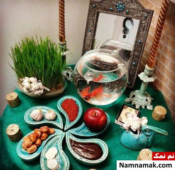 سفره هفت سین ایرانی سفره هفت سین شیک و زیبا