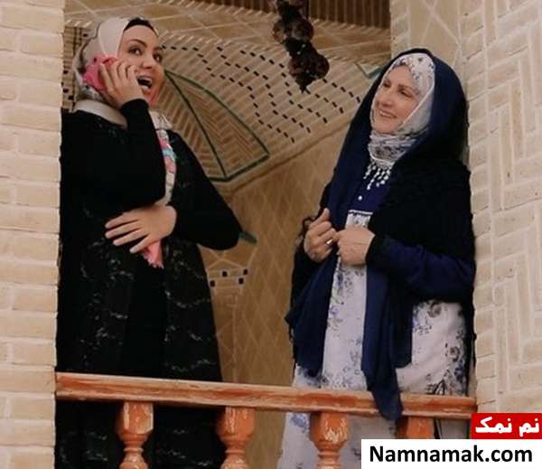 سارا احمدیان و زهرا سعیدی در سریال خانه مادری