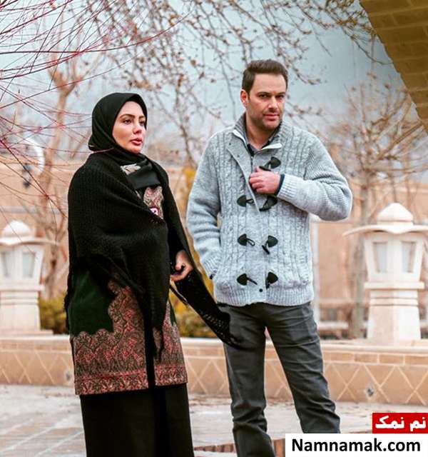 سارا احمدیان و شهروز ابراهیمی در سریال خانه مادری