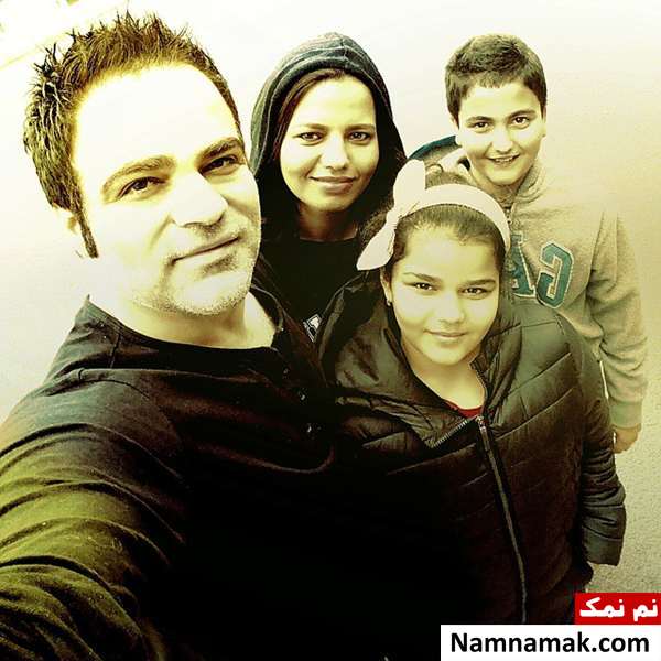 همسر و فرزندان مهران آتش
