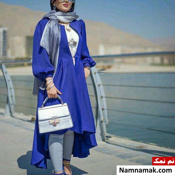 مانتو نوروز 98 جلو کوتاه پشت بلند