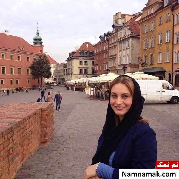 مریم کاویانی در لهستان عکس مریم کاویانی در لهستان