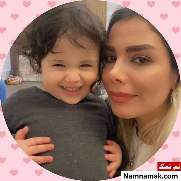 عکس خانوادگی مهران غفوریان با همسر و فرزندانش همسر مهران غفوریان در کنار دخترش هانا