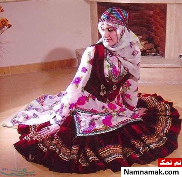 مدل لباس زیبای زنانه بختیاری