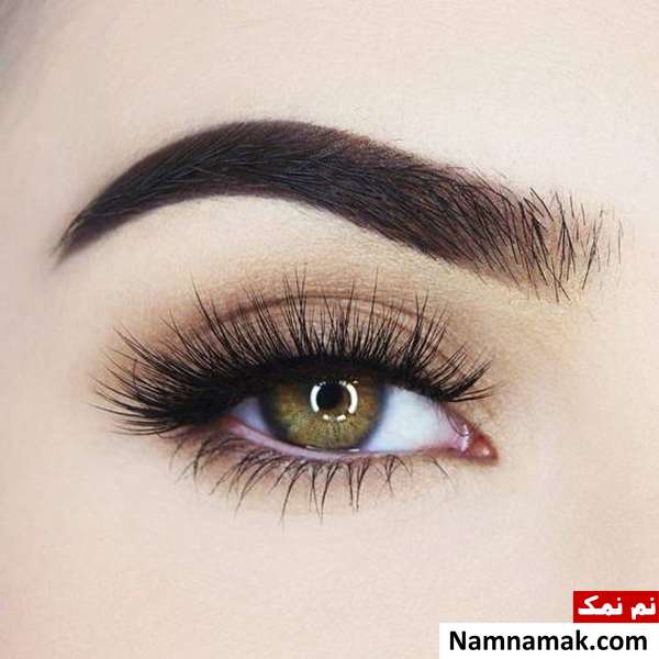 رنگ ابرو مناسب برای موی شرابی