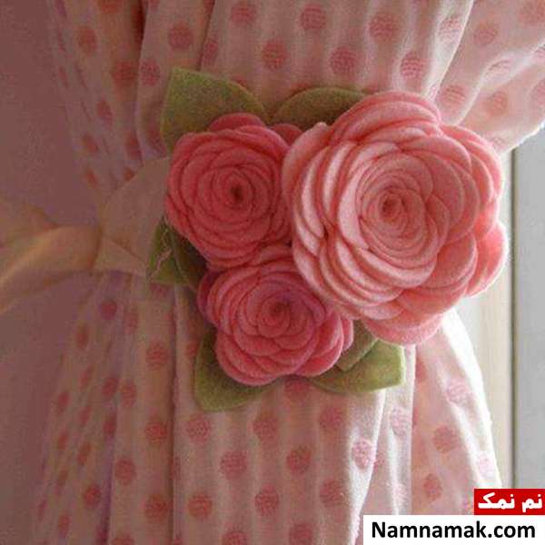 تزیین پرده ساده به روش کم هزینه