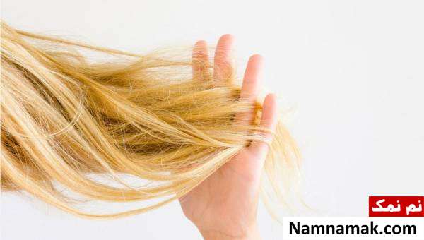 موهای دکلره شده روش تقویت موهای دکلره شده