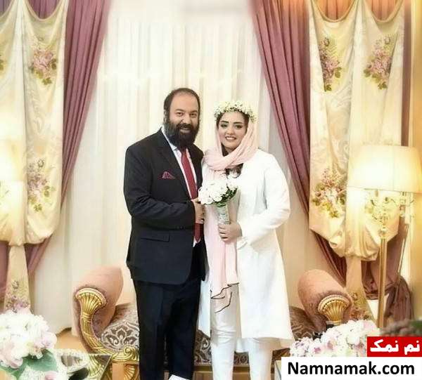 علی اوجی و نرگس محمدی جشن عقد علی اوجی و نرگس محمدی