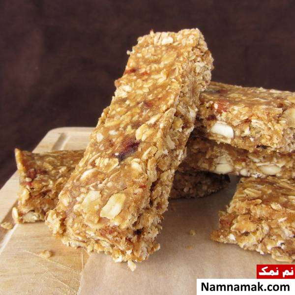 گرانولای عسل و دارچین