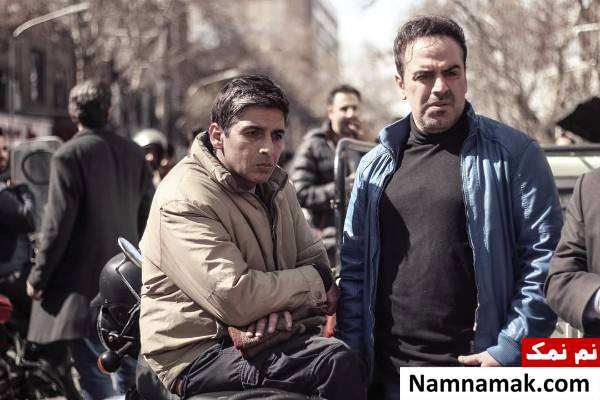 حمید گودرزی و بهرنگ علوی عکسی از حمید گودرزی و بهرنگ علوی در سریال بر سر دوراهی