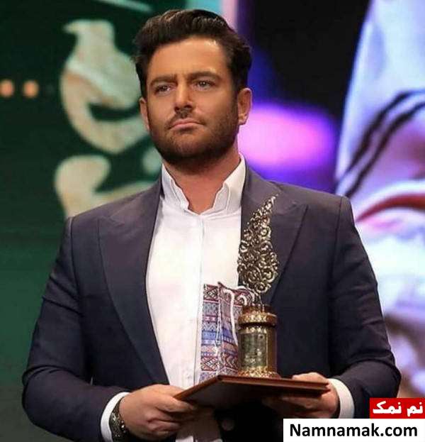 عکسی از محمدرضا گلزار در جشنواره تلویزیونی جام جم