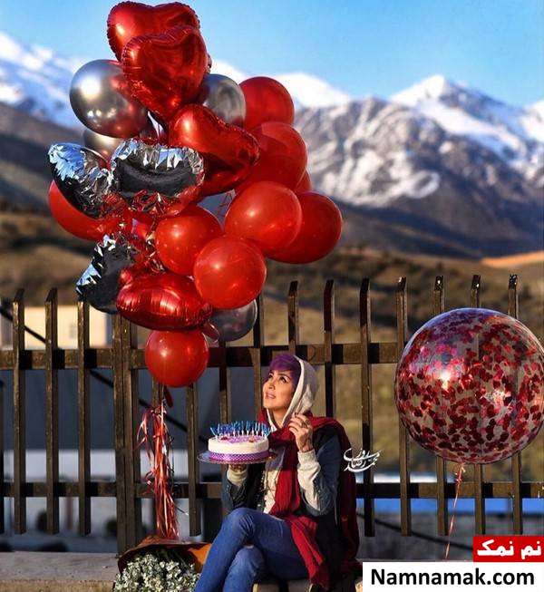 جشن تولد مریم معصومی جشن تولد مریم معصومی بازیگر تلویزیون