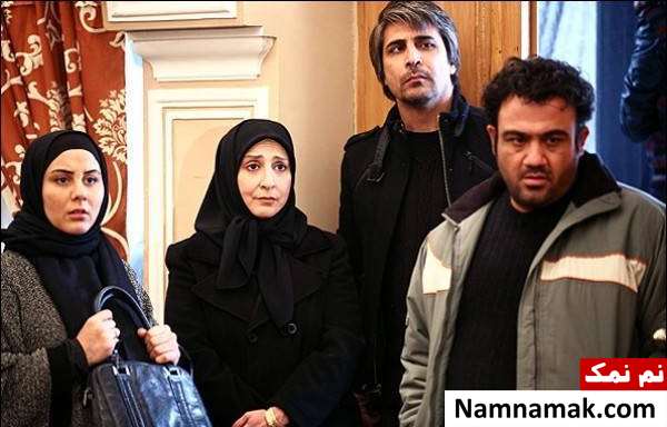 بازی مرجانه گلچین و مهران غفوریان در سریال راه در رو
