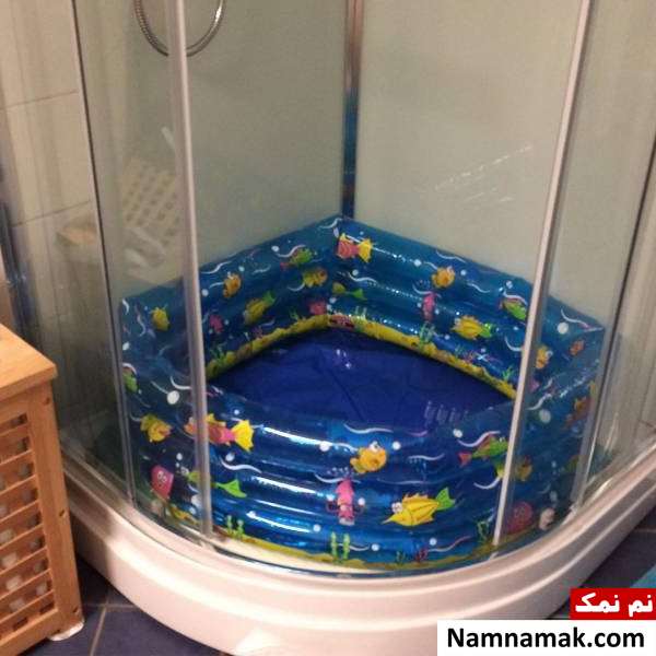 مشکل حمام رفتن کودکان