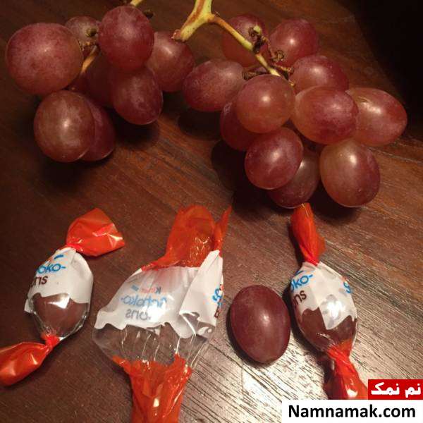 انگور خوردن کودکان